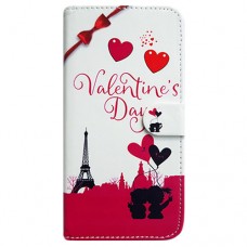 Capa Book Cover para Motorola Moto One Vision P40/One Action/P40 Power - Valentines Day